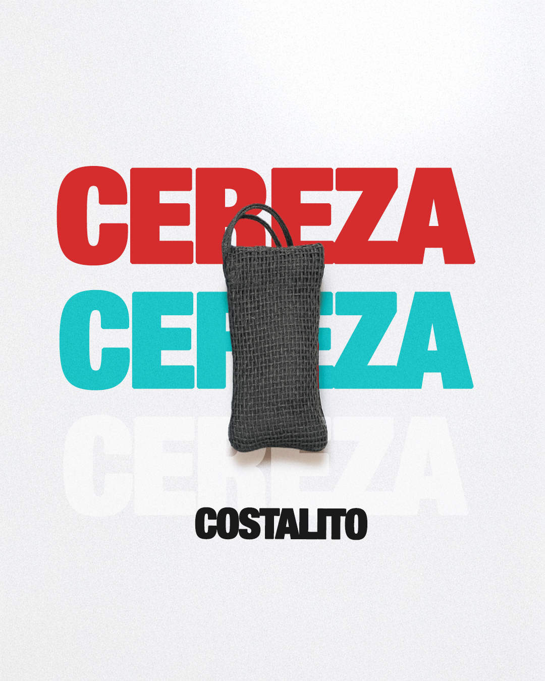 Aromatizante para autos Costalito Cereza