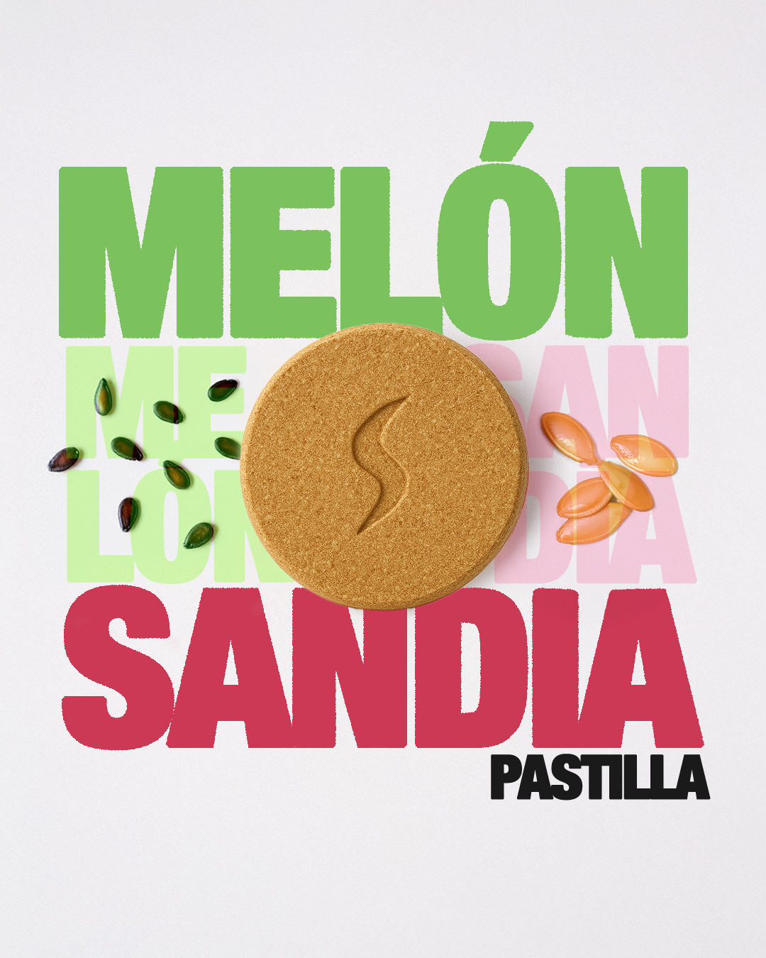 aromatzante en forma de pastilla aroma de melón sandía
