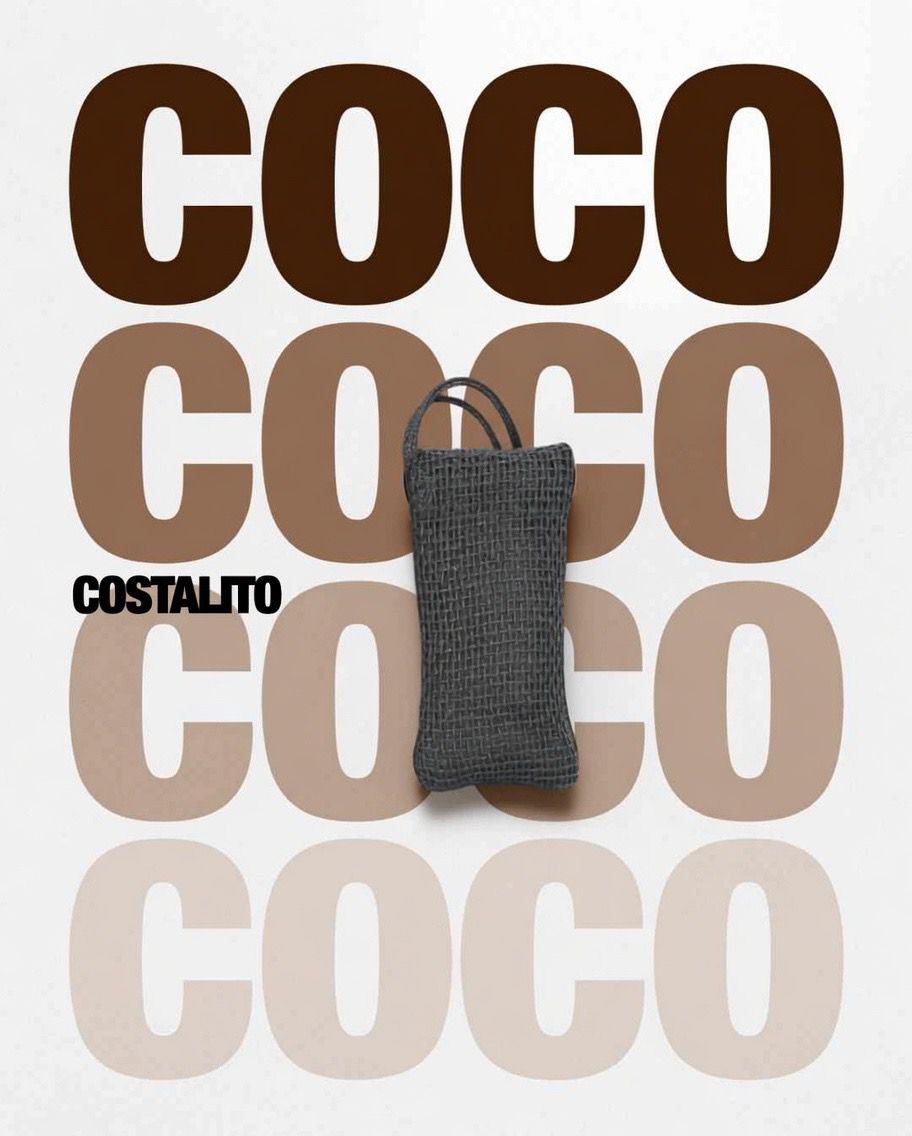 Aromatizante para autos Costalito Coco