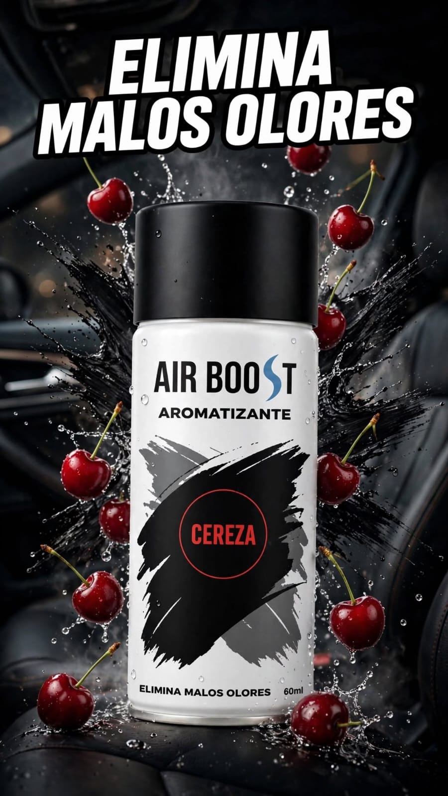 Aromatizante en spray 60ml Cereza