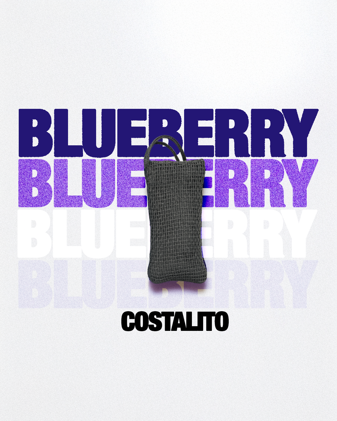 Aromatizante para autos Costalito Blue Berry