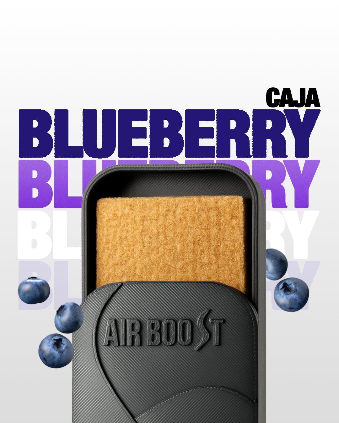 Caja Airboost BLUEBERRY